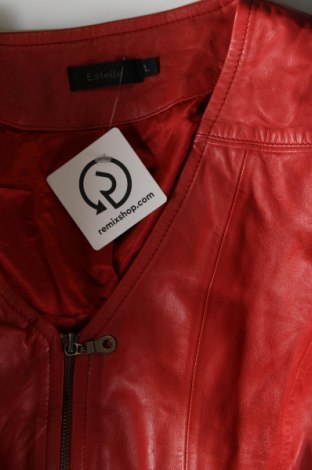 Damen Lederjacke Estelle, Größe L, Farbe Rot, Preis € 99,51