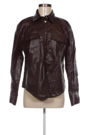 Damen Lederjacke Loavies, Größe M, Farbe Braun, Preis 12,99 €