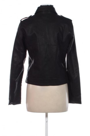 Damen Lederjacke New Look, Größe M, Farbe Schwarz, Preis 21,99 €