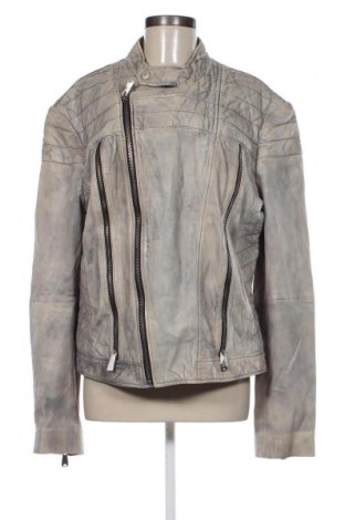 Damen Lederjacke One Green Elephant, Größe XL, Farbe Grau, Preis € 123,99