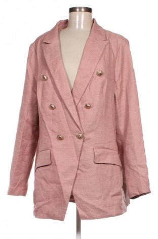 Damenmantel City Chic, Größe XL, Farbe Rosa, Preis 18,99 €