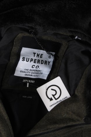 Dámský kabát  Superdry, Velikost L, Barva Zelená, Cena  639,00 Kč