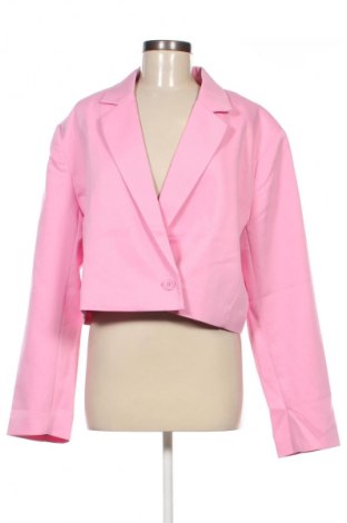 Γυναικείο σακάκι Gina Tricot, Μέγεθος XL, Χρώμα Ρόζ , Τιμή 23,97 €