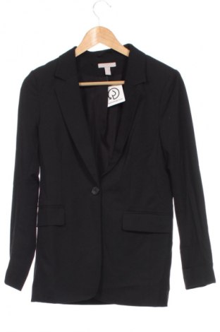 Damen Blazer H&M, Größe XS, Farbe Schwarz, Preis 22,46 €