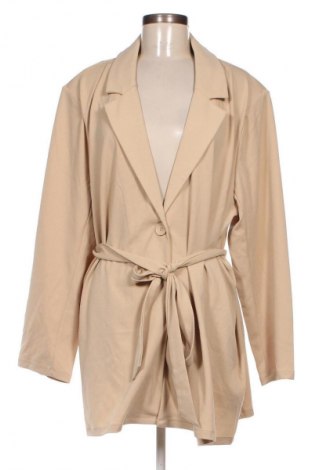 Damen Blazer Pieces, Größe 3XL, Farbe Beige, Preis € 17,49