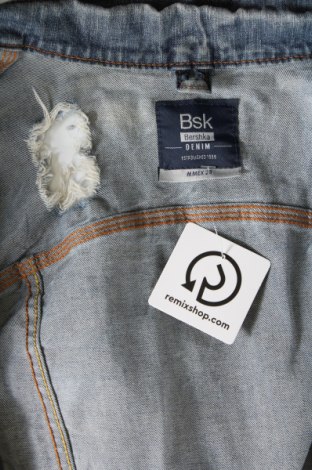 Дамско яке Bershka, Размер M, Цвят Син, Цена 39,59 лв.