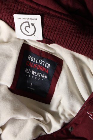 Geacă de femei Hollister, Mărime L, Culoare Roșu, Preț 86,99 Lei