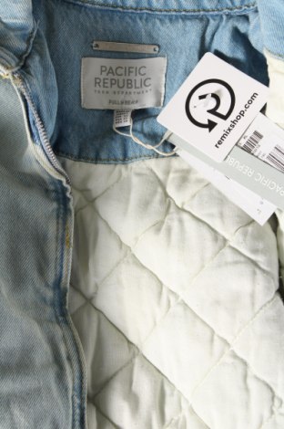 Geacă de femei Pull&Bear, Mărime XS, Culoare Albastru, Preț 106,49 Lei