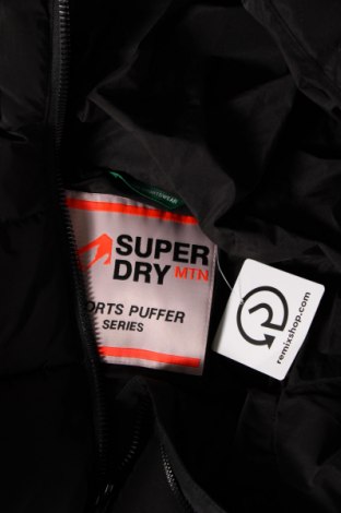 Γυναικείο μπουφάν Superdry, Μέγεθος L, Χρώμα Μαύρο, Τιμή 49,49 €