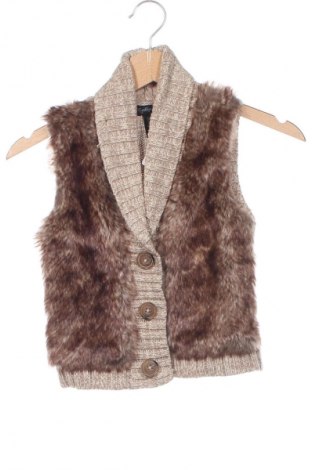 Kinder Strickjacke Cynthia Rowley, Größe 5-6y/ 116-122 cm, Farbe Beige, Preis 20,99 €