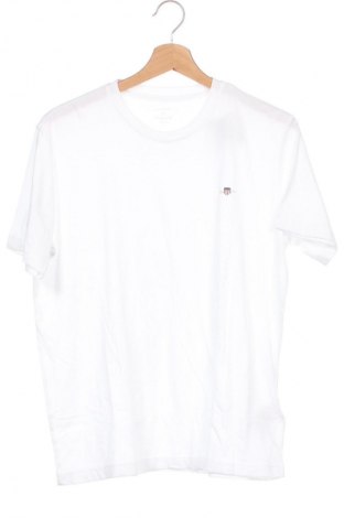 Dziecięcy T-shirt Gant, Rozmiar 15-18y/ 170-176 cm, Kolor Biały, Cena 134,79 zł