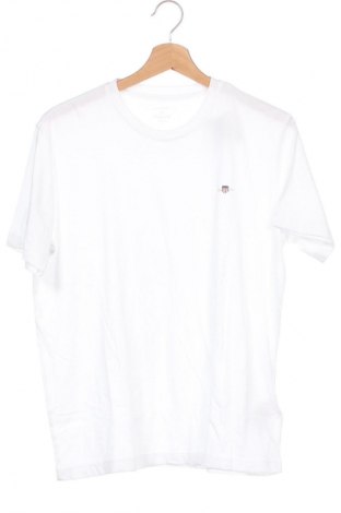 Kinder T-Shirt Gant, Größe 15-18y/ 170-176 cm, Farbe Weiß, Preis 18,99 €