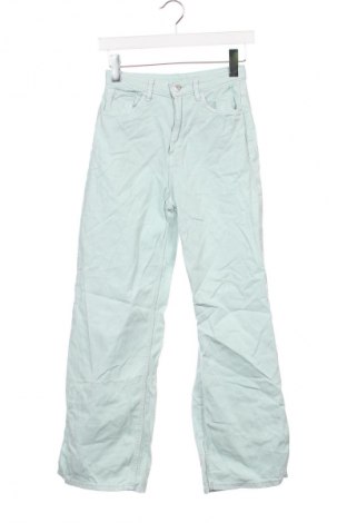 Dziecięce jeansy H&M, Rozmiar 11-12y/ 152-158 cm, Kolor Zielony, Cena 31,99 zł