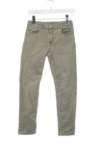 Kinderjeans Zara, Größe 11-12y/ 152-158 cm, Farbe Grün, Preis € 6,49