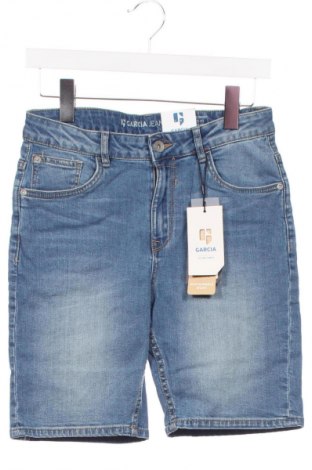 Kinder Shorts Garcia, Größe 13-14y/ 164-168 cm, Farbe Blau, Preis 7,99 €