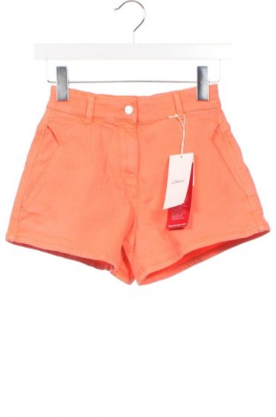 Kinder Shorts S.Oliver, Größe 9-10y/ 140-146 cm, Farbe Orange, Preis 8,99 €