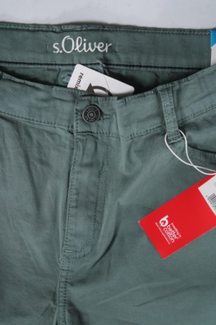 Pantaloni scurți pentru copii S.Oliver, Mărime 15-18y/ 170-176 cm, Culoare Verde, Preț 131,79 Lei