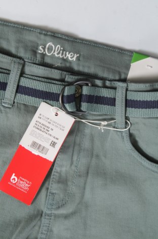 Detské krátke nohavice  S.Oliver, Veľkosť 14-15y/ 168-170 cm, Farba Zelená, Cena  8,95 €