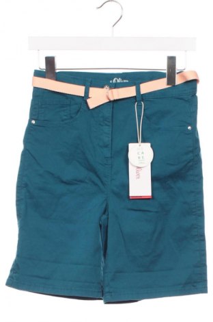 Kinder Shorts S.Oliver, Größe 14-15y/ 168-170 cm, Farbe Blau, Preis 5,99 €