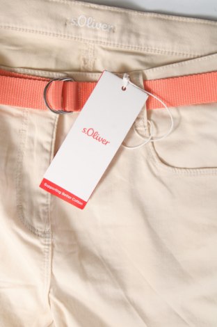 Kinder Shorts S.Oliver, Größe 15-18y/ 170-176 cm, Farbe Beige, Preis 6,99 €