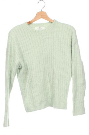 Pulover pentru copii H&M, Mărime 10-11y/ 146-152 cm, Culoare Verde, Preț 44,99 Lei