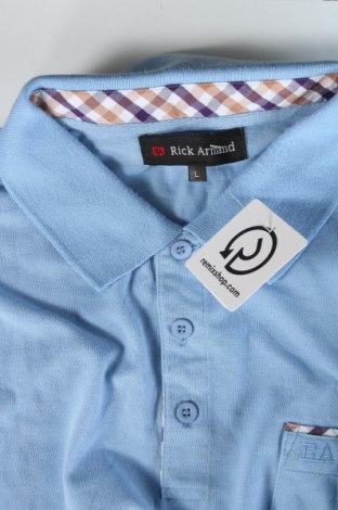 Herren Shirt, Größe L, Farbe Blau, Preis € 4,49