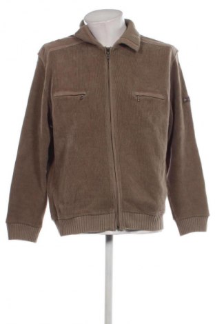 Herren Strickjacke Claudio Campione, Größe L, Farbe Beige, Preis 9,99 €