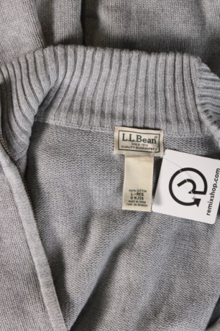 Jachetă tricotată de bărbați L.L. Bean, Mărime L, Culoare Gri, Preț 71,99 Lei