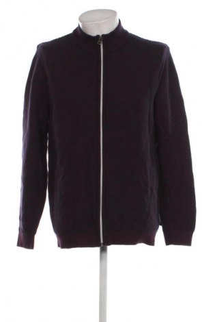 Herren Strickjacke Morgan, Größe L, Farbe Lila, Preis 7,99 €