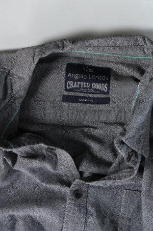 Herrenhemd Angelo Litrico, Größe XL, Farbe Grau, Preis € 4,99