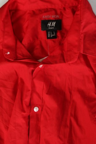 Herrenhemd H&M, Größe S, Farbe Rot, Preis € 3,99