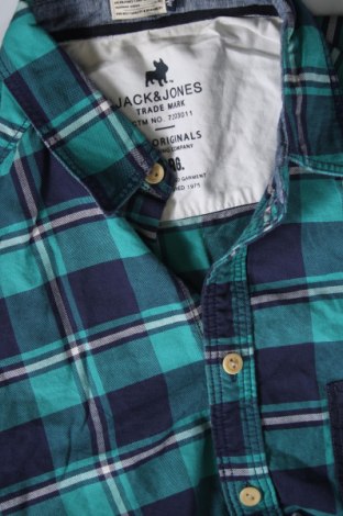 Męska koszula Jack & Jones, Rozmiar M, Kolor Niebieski, Cena 21,99 zł