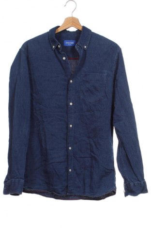 Herrenhemd Jack & Jones, Größe S, Farbe Blau, Preis 3,99 €