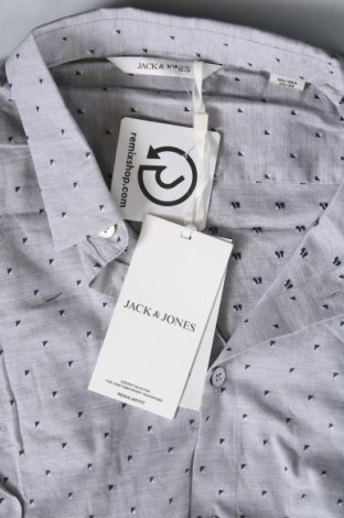 Ανδρικό πουκάμισο Jack & Jones, Μέγεθος XS, Χρώμα Γκρί, Τιμή 42,27 €