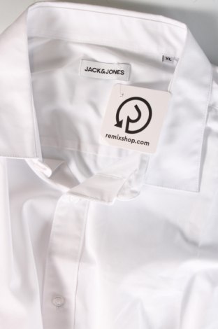 Cămașă de bărbați Jack & Jones, Mărime XL, Culoare Alb, Preț 269,74 Lei