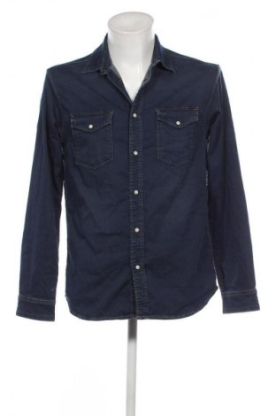 Herrenhemd Jack & Jones, Größe M, Farbe Blau, Preis 8,79 €