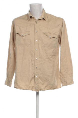 Ανδρικό πουκάμισο Le Frog, Μέγεθος M, Χρώμα  Μπέζ, Τιμή 17,99 €