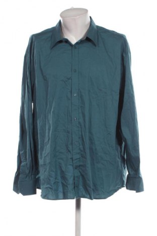 Ανδρικό πουκάμισο Men Plus, Μέγεθος 3XL, Χρώμα Πράσινο, Τιμή 17,99 €