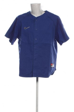 Мъжка риза Nike, Размер XL, Цвят Син, Цена 75,99 лв.