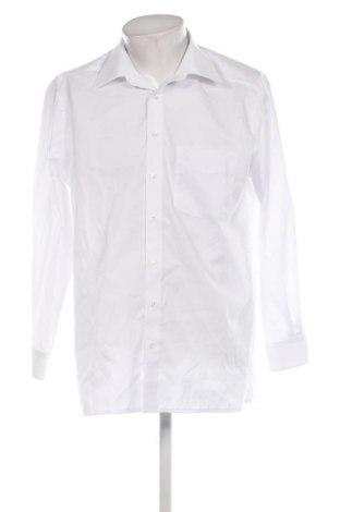 Ανδρικό πουκάμισο Olymp, Μέγεθος L, Χρώμα Λευκό, Τιμή 55,24 €