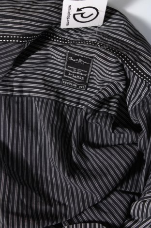 Ανδρικό πουκάμισο Pepe Jeans, Μέγεθος XL, Χρώμα Γκρί, Τιμή 14,65 €