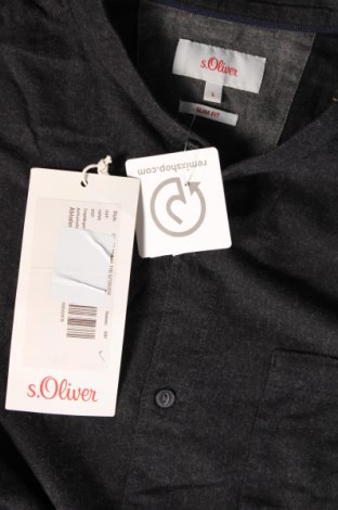 Herrenhemd S.Oliver, Größe L, Farbe Grau, Preis € 8,79