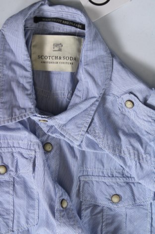 Мъжка риза Scotch & Soda, Размер M, Цвят Син, Цена 20,99 лв.