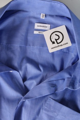 Herrenhemd Seidensticker, Größe 4XL, Farbe Blau, Preis € 35,99