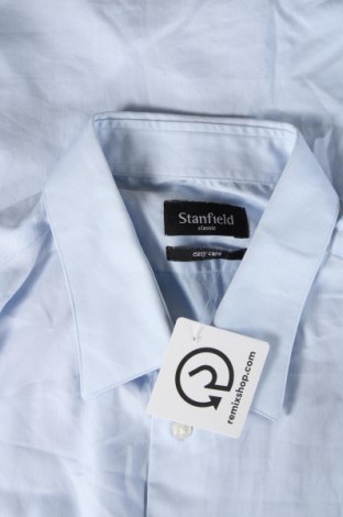 Herrenhemd Stanfield, Größe L, Farbe Blau, Preis € 20,29