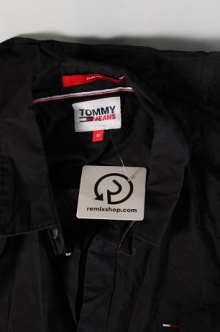 Herrenhemd Tommy Hilfiger, Größe M, Farbe Schwarz, Preis € 20,99