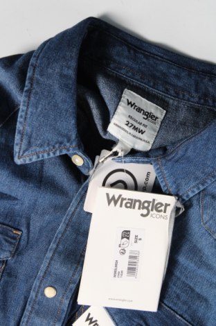 Cămașă de bărbați Wrangler, Mărime S, Culoare Albastru, Preț 407,89 Lei