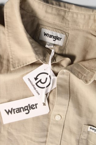 Cămașă de bărbați Wrangler, Mărime XL, Culoare Bej, Preț 195,99 Lei