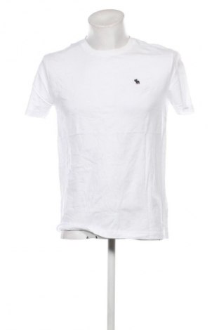 Tricou de bărbați Abercrombie & Fitch, Mărime M, Culoare Alb, Preț 184,21 Lei