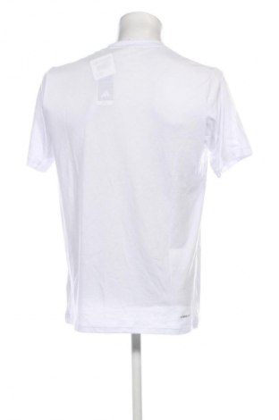 Herren T-Shirt Adidas, Größe M, Farbe Weiß, Preis € 31,99